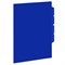 Папка-уголок 3 отделения, жесткая, непрозрачная, А4, BRAUBERG "SPECIAL", синяя, 0,15 мм, 273063 - фото 15252554