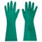 Перчатки нитриловые КЩС, ULTRA STRONG, химически устойчивые, х/б напыление, зеленые, размер 7-7,5 S (малый), RABBITEX (РАББИТЕКС), 700910 - фото 15270995