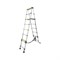 Телескопическая алюминиевая двухсекционная лестница-стремянка Forsage F-UP320-2 - фото 15313745