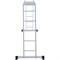 Четырехсекционная лестница-трансформер НОВАЯ ВЫСОТА 1320405 - фото 15645525