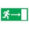Знак Стандарт Знак Направление к эвакуационному выходу Е03 направо - фото 15704599