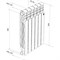 Радиатор Royal Thermo Revolution Bimetall 500 2.0 - фото 15724315