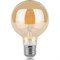 Лампа GAUSS LED Filament G95 E27 6W Golden 2400K - фото 15747828