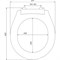 Сиденье для унитаза Milardo 010 - фото 15800841