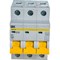 Модульный автоматический выключатель IEK MVA20-3-016-B - фото 15879405