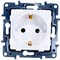 Одноместный механизм розетки Legrand Etika - фото 15900094