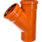 Двухраструбный тройник для наружной канализации Ostendorf 220300 - фото 15927747