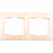 Двухместная горизонтальная рамка Generica КВАРТА - фото 15933894