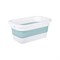 Складное ведро IDEA ФЛЕКС 16л, прямоугольное Морская волна М - фото 15936585