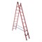 Универсальная двухсекционная диэлектрическая лестница-стремянка Антиток ССД-У - фото 16002352