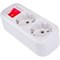 Переносная разборная розетка IEK CLASSIC К02В - фото 16041539