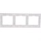 Горизонтальная трехместная рамка Generica КВАРТА - фото 16066457
