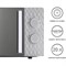 Микроволновая печь Tesler MM-2004 GREY - фото 16082605