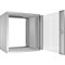 Телекоммуникационный настенный шкаф Cabeus SH-05F-9U60/60-BK - фото 16092892