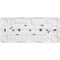 Тройная розетка Systeme Electric ЭТЮД - фото 16111504