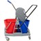 Двухведерная уборочная тележка NV NV-11776 - фото 16151559