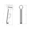 Однорежимный гигиенический гигиенический душ ESKO Hygienic Hand Shower - фото 16213737
