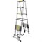 Телескопическая алюминиевая двухсекционная лестница-стремянка Forsage F-UP410-2 - фото 16222019