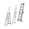 Универсальная трехсекционная лестница WORKY ARD255960 - фото 16260331