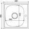 Врезная мойка MIXLINE 528187 - фото 16264280