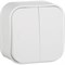 Двухклавишный выключатель Legrand 782202 - фото 16393027