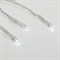Гирлянда Neon-Night ДОЖДЬ занавес 1,5х1 м, прозрачный ПВХ, 96LED белые IP20 - фото 16396566