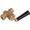 3-ходовой кран под манометр Watts 10009478 - фото 16396959