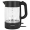 Чайник BRASSON (БРАССОН) KT-727, 1,7 л, 2200 Вт, стекло, графит, подсветка, 455190 - фото 16407567