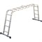 Алюминиевая четырехсекционная шарнирная лестница Алюмет Серия ТL - фото 16425373