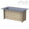 Каркас стола письменного "Приоритет" (1600х900х750 мм), кронберг, К-902, К-902 кронберг - фото 16441292