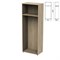 Шкаф (каркас) для одежды "Приоритет" (720х420х2000 мм), кронберг, К-935, К-935 кронберг - фото 16441314