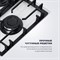 Газовая варочная панель Delonghi GABRIELLA 6GW BB - фото 16492571