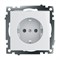 Одноместная розетка Stekker GLS16-7110-01 Катрин - фото 16509515