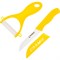 Набор ножей PERFECTO LINEA жёлтый Starcook - фото 16511247
