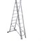 Алюминиевая трехсекционная лестница UFUK 411309 - фото 16515635