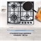 Газовая варочная панель Delonghi GRETA 6GW IM - фото 16531679