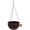 Подвесное, пластиковое кашпо для цветов Добросад 351-918 - фото 16538102