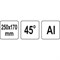 Направляющая для снятия фаски плитки YATO угол 45 градусов - фото 16552988