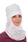 Подшлемник балаклава ХАССП с пелериной (тк.Оптима), белый - фото 16560027