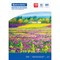 Бумага для акварели БОЛЬШАЯ А2, 10 л., 200 г/м2, 400х590 мм, BRAUBERG, "Луг", 111062 - фото 16561868