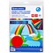 Набор цветного картона и бумаги А4 ТОНИРОВАННЫХ В МАССЕ, 30+30 л., 15 цв., BRAUBERG, "Радуга", 115087 - фото 16561947