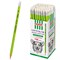 Карандаш чернографитный ПИФАГОР, 1 шт., НВ, пластиковый, корпус салатовый, с ластиком, 181445 - фото 16562562