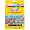 Карандаши цветные ЮНЛАНДИЯ "ДОМИКИ", 18 цветов, шестигранные, грифель 3 мм, 181837 - фото 16562611