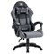 Кресло компьютерное DEFENDER "Strider", 2 подушки, ткань/экокожа, черное/серое, 64056 - фото 16566804