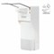 Дозатор локтевой для антисептика и мыла УНИВЕРСАЛЬНЫЙ, с еврофлаконом 1 л, LAIMA, ABS-пластик, 607326, X-2265S - фото 16567376