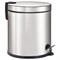 Ведро мусорное с педалью 20 литров "Classic Plus", ЗЕРКАЛЬНОЕ, нержавеющая сталь, со съемным внутренним ведром, LAIMA, ТУРЦИЯ, 608114 - фото 16567450