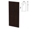 Дверь ЛДСП низкая "Приоритет" (356х18х783 мм), БЕЗ ФУРНИТУР, венге, К-936, К-936 венге - фото 16568383