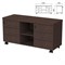 Тумба-креденция "Приоритет" 1200х446х600 мм, 6 ящиков, венге (КОМПЛЕКТ) - фото 16569381