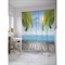 Шторка-занавеска для ванной JoyArty Мост вдоль моря - фото 16639808