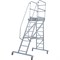 Передвижная односторонняя лестница-подмости НОВАЯ ВЫСОТА NV 5510 - фото 16721799